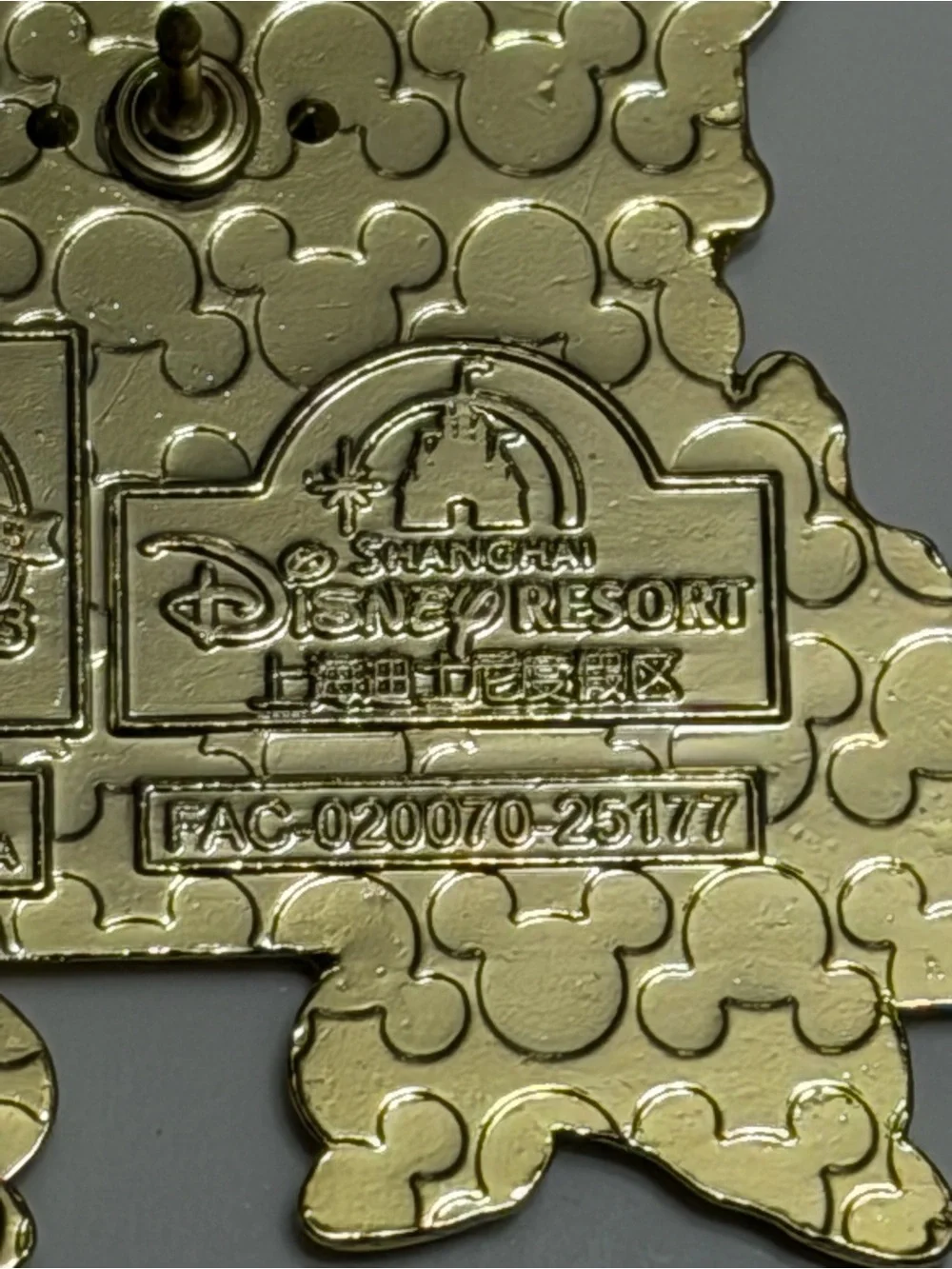 Shanghai Disney Chip and Dale Attraction Series Main Entrance Pin 2025